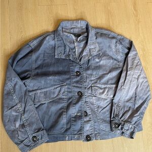 Tie dye lightweight blue/grey jacket